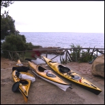 Retirement kayaking in Italy