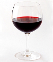 Retirement healthy eating red wine