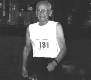 End of a two-mile run at Cooper Aerobics Center, 2009